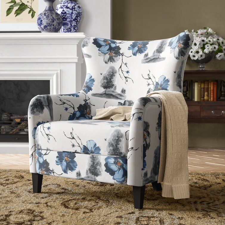 Andover Mills Leia Upholstered Armchair Reviews Wayfair